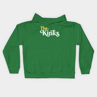 The Kinks  / Retro Faded Style Kids Hoodie